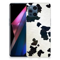 OPPO Find X3 | X3 Pro TPU Hoesje Koeienvlekken - thumbnail