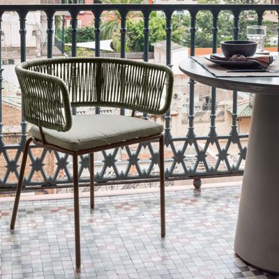 Kave Home Tuinstoel 'Nadin', kleur Donkergroen