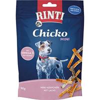 Rinti Chicko Mini hapjes met zalm | 12 x 80 g hondensnack
