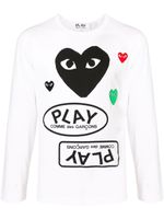 Comme Des Garçons Play t-shirt Play - Blanc