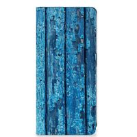 OnePlus Nord CE 3 Lite Book Wallet Case Wood Blue - thumbnail