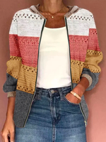 Hoodie Zipper Casual Cardigan - thumbnail