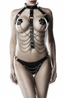 * GREY VELVET 3-delige kettingharnas met string van Grey Velvet