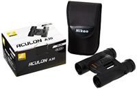 Nikon Aculon A30 10x25 Verrekijker, 10-Voudig, 25 mm Frontlens Diameter, Zwart