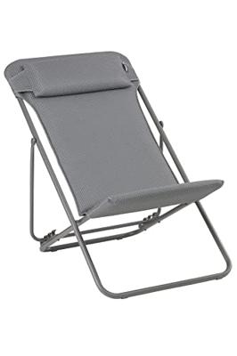 Lafuma Maxi TRANSAT Opvouwbare Sling Stoel, Zilver