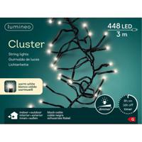 Lumineo Clusterverlichting - warm wit - 448 leds - 300 cm