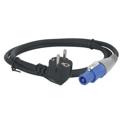 Showtec Pro Power connector - Schuko stroomkabel 1,5m Showtec Pro Power connector - Schuko stroomkabel 1,5m