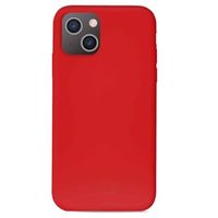 Puro Icon iPhone 13 siliconen hoesje - rood - thumbnail