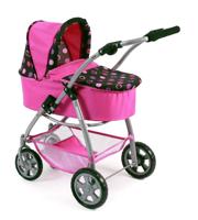 All in 1 combi poppenwagen Emotion - Pinky Balls
