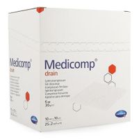 Medicomp Drain 10x10cm 6l. St.25x2 P/s