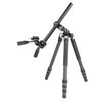 Vanguard Veo 3T+ 264CPS statief van koolstofvezel, 3-weg kogelkop en uitklapbare zuil