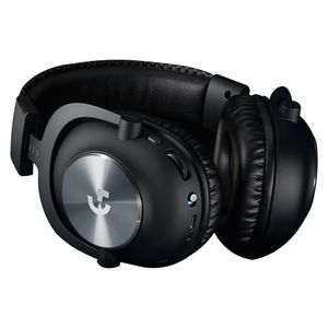 Logitech Gaming PRO X On Ear headset Gamen Radiografisch 7.1 Surround Zwart Volumeregeling, Microfoon uitschakelbaar (mute)