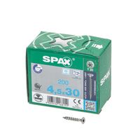 Spax pk t20 rvs vd 4,5x30(200)