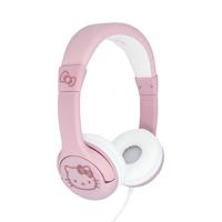 OTL Technoloiges HK1184 Hello Kitty Kinderhoofdtelefoon met bedrade kabel in roze met roségoud