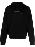 DSQUARED2 hoodie Cipro à logo imprimé - Noir