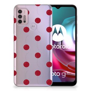 Motorola Moto G30 | G10 Siliconen Case Cherries