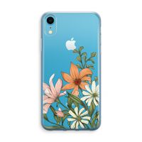 Floral bouquet: iPhone XR Transparant Hoesje - thumbnail