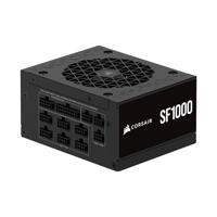 CORSAIR SF1000 (2024) Volledig Modulaire 80 PLUS Platinum ATX voeding met Laag Ruisniveau – ATX 3.1 Geschikt – PCIe 5.1 Voorbereid – SFX-to-ATX-Beugel Inbegrepen – Zwart
