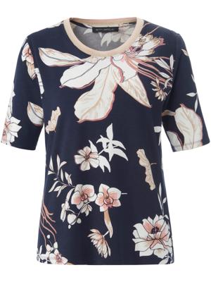 Shirt ronde hals en korte mouwen Van Betty Barclay blauw