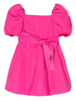 MSGM Kids robe à manches bouffantes - Rose