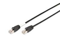 DIGITUS LAN kabel Cat 6 - 2m - Buiten netwerkkabel - S/FTP Afgeschermd - PoE+ & RJ45 - Compatibel met Cat 6A - Grijs