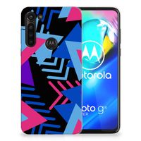 Motorola Moto G8 Power TPU Hoesje Funky Triangle - thumbnail