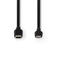 Apple Lightning Cable | Apple Lightning 8-Pin Male - USB-C | 1.0 m | Black - thumbnail