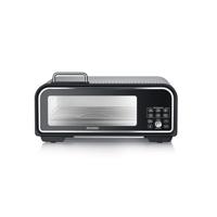 Severin Serico Elektro Pizzaofen with Display, with Pizzastein, Timerfunktion black