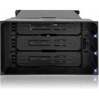 Icy Dock MB830SP-B behuizing voor opslagstations HDD-behuizing Zwart 3.5