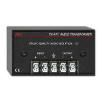 RDL TX-AT1 - audio isolation transformer - thumbnail