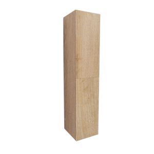 Kolomkast BWS Warschau 160x35x35cm MDF Omkeerbaar Wood Washed Oak