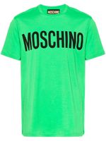 Moschino t-shirt en coton à logo imprimé - Vert