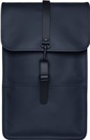 Rains Original Backpack (Basiskleur: marine blauw, Type logo: nieuw Rains logo)