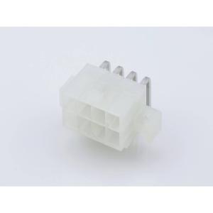 Molex 39291088 Female header, inbouw (standaard) Totaal aantal polen: 8 Rastermaat: 4.2 mm Inhoud: 1 stuk(s) Bag