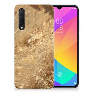 Xiaomi Mi 9 Lite TPU Siliconen Hoesje Marmer Creme