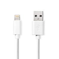 Lightning Kabel | USB 2.0 | Apple Lightning 8-Pins | USB-A Male | 480 Mbps | Vernikkeld | 3.00 m | R - thumbnail