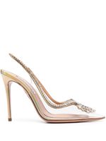 Aquazzura escarpins Seduction 105 mm - Or - thumbnail