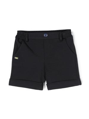 Le Bebé Enfant Shorts met logoplakkaat - Blauw