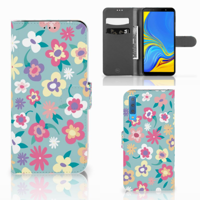 Samsung Galaxy A7 (2018) Hoesje Flower Power Samsung Galaxy A7 (2018) Hoesje Flower Power
