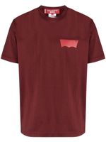 Junya Watanabe MAN x Levi's t-shirt à logo imprimé - Rouge