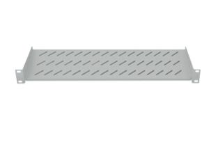 LogiLink SF1C25G 19 inch Apparaatbodem voor patchkast 1 HE Vast inbouw Geschikt voor kastdiepte: 450 mm Grijs