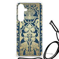 Samsung Galaxy S24 Plus Case Beige Flowers