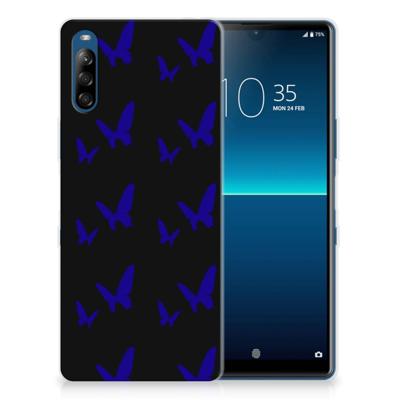 Sony Xperia L4 TPU bumper Vlinder Patroon Sony Xperia L4 TPU bumper Vlinder Patroon