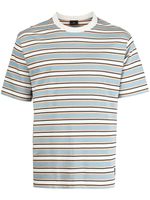 PS Paul Smith t-shirt en coton à rayures - Bleu