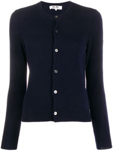 Comme Des Garçons Play classic knit cardigan - Bleu