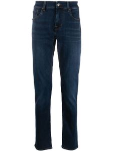 7 For All Mankind jean à coupe cigarette - Bleu