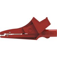 Schützinger SAK 6674 Ni / RT Veiligheids-krokodilklem Bus 4 mm Rood