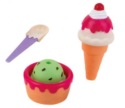 Happy People Speelgoedijs rood bakje 5 delig Happy People Speelgoedijs rood bakje 5 delig