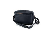 CHAMONIX  dames schoudertas met voorvak blauw