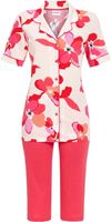 Ringella roze bloemen doorknooppyjama - thumbnail